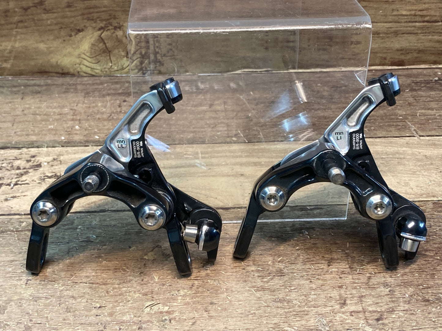 IL547 シマノ SHIMANO デュラエース DURA-ACE BR-9000 キャリパーブレーキ 前後セット ※アジャスター、ブレーキシュー欠品