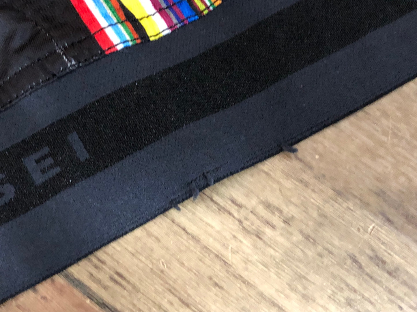 IO893 ピセイ PISSEI 半袖サイクルジャージ 黒 3サイズ