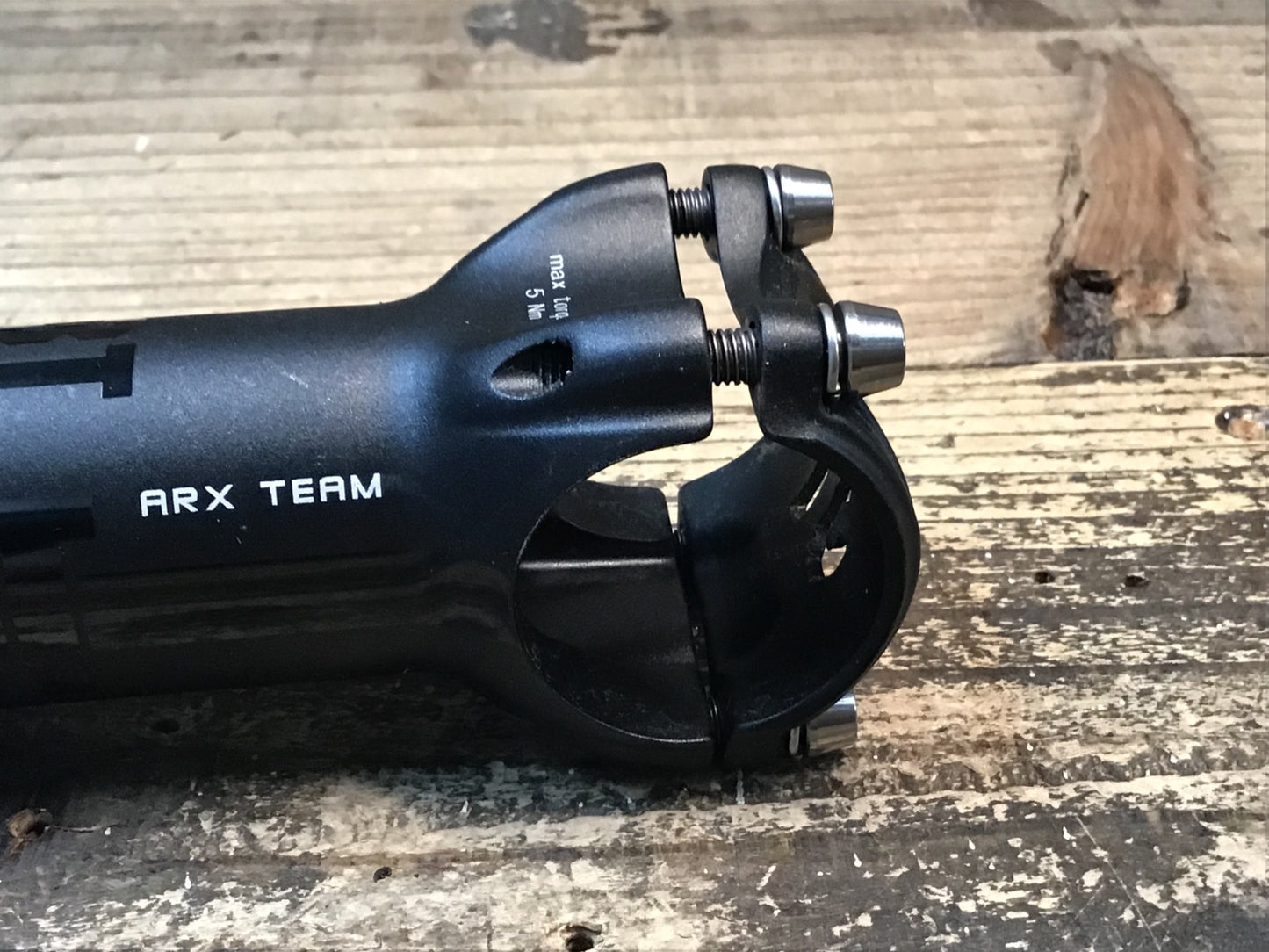 IW528 3T ARX TEAM アルミ ステム 100mm Φ31.8 OS 6°