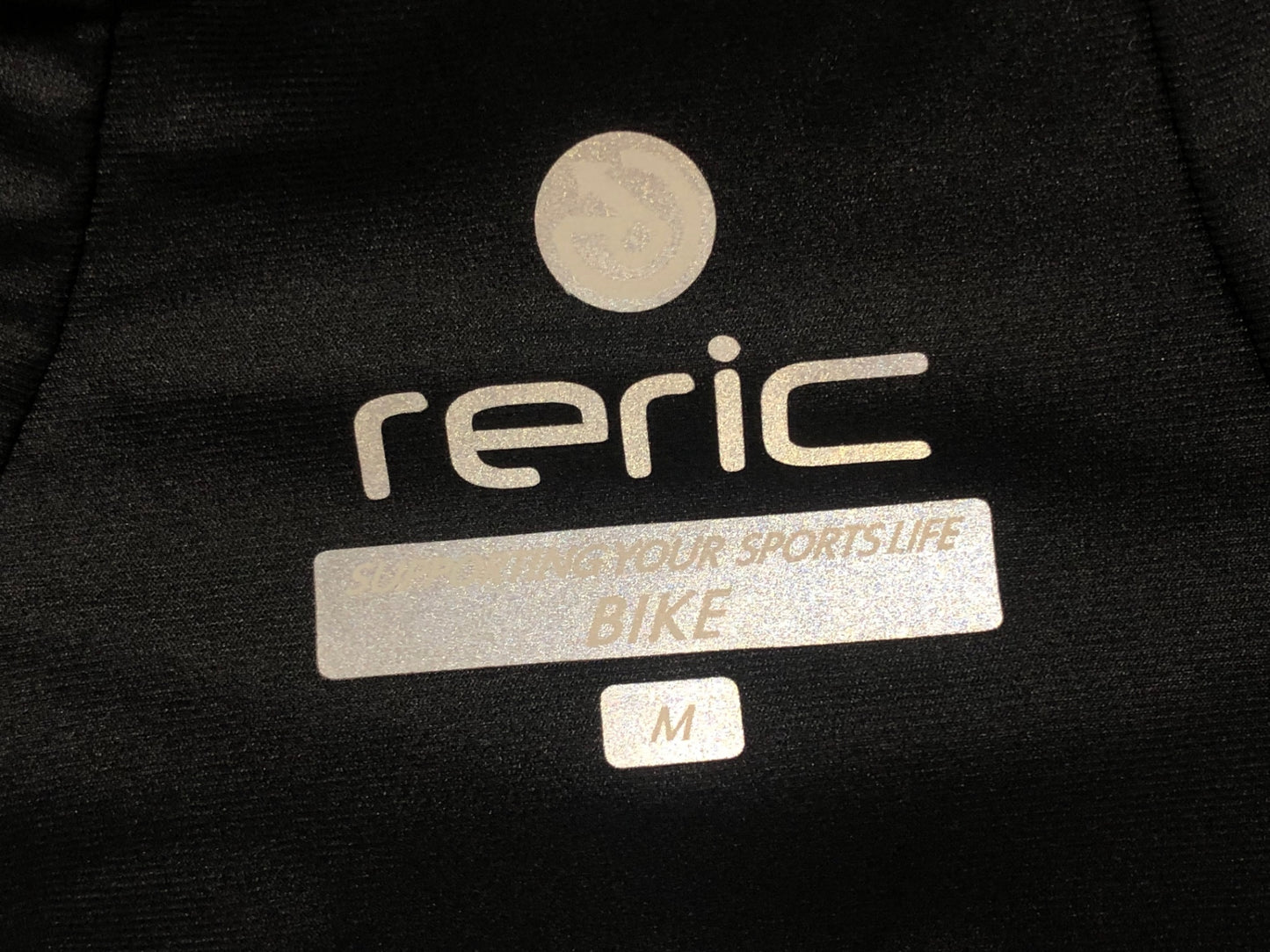 JD140 レリック reric 長袖サイクルジャケット 黒紺 M 裏起毛