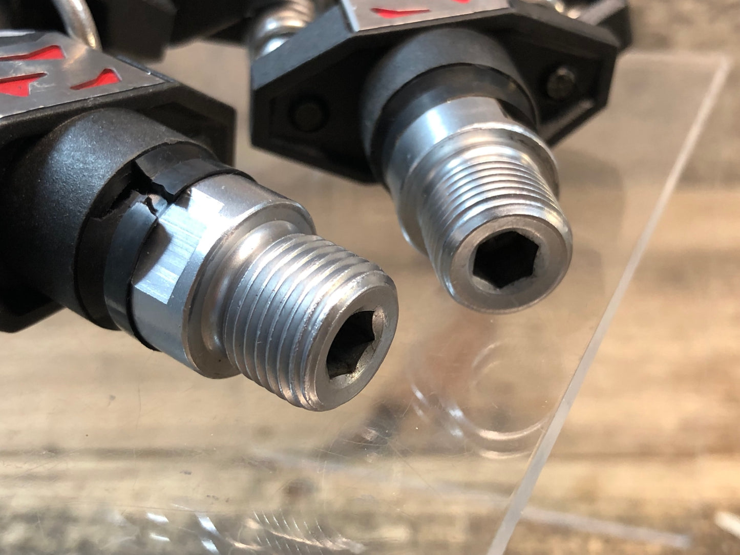 IW384 タイム Time Roc ATAC S ビンディングペダル シャフト回転スムース