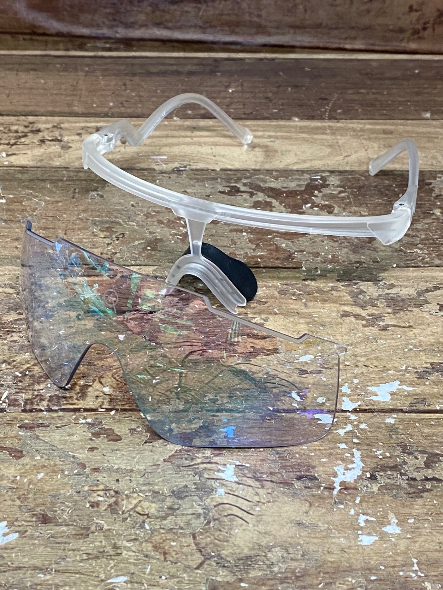 IM391 アルバオプティクス ALBAOPTICS デルタ DELTA VZUM フレーム レンズセット SNOW 白