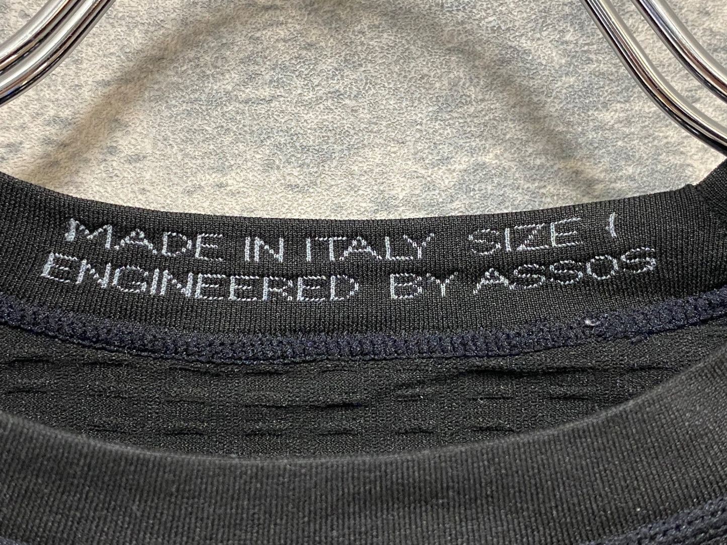 JB288 アソス assos SKINFOIL 2.4 半袖 ベースレイヤー 黒 SIZE1 SPRING/FALL