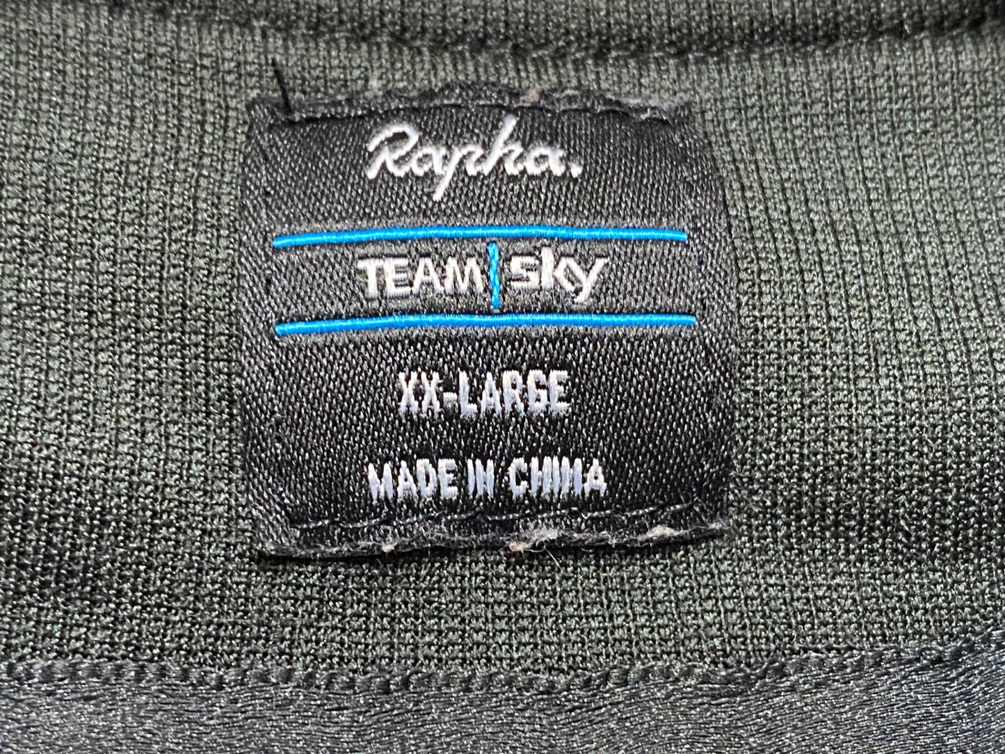 IW906 ラファ Rapha TRAINING BREVET JERSEY 半袖 サイクルジャージ 黒 XXL TEAM Sky