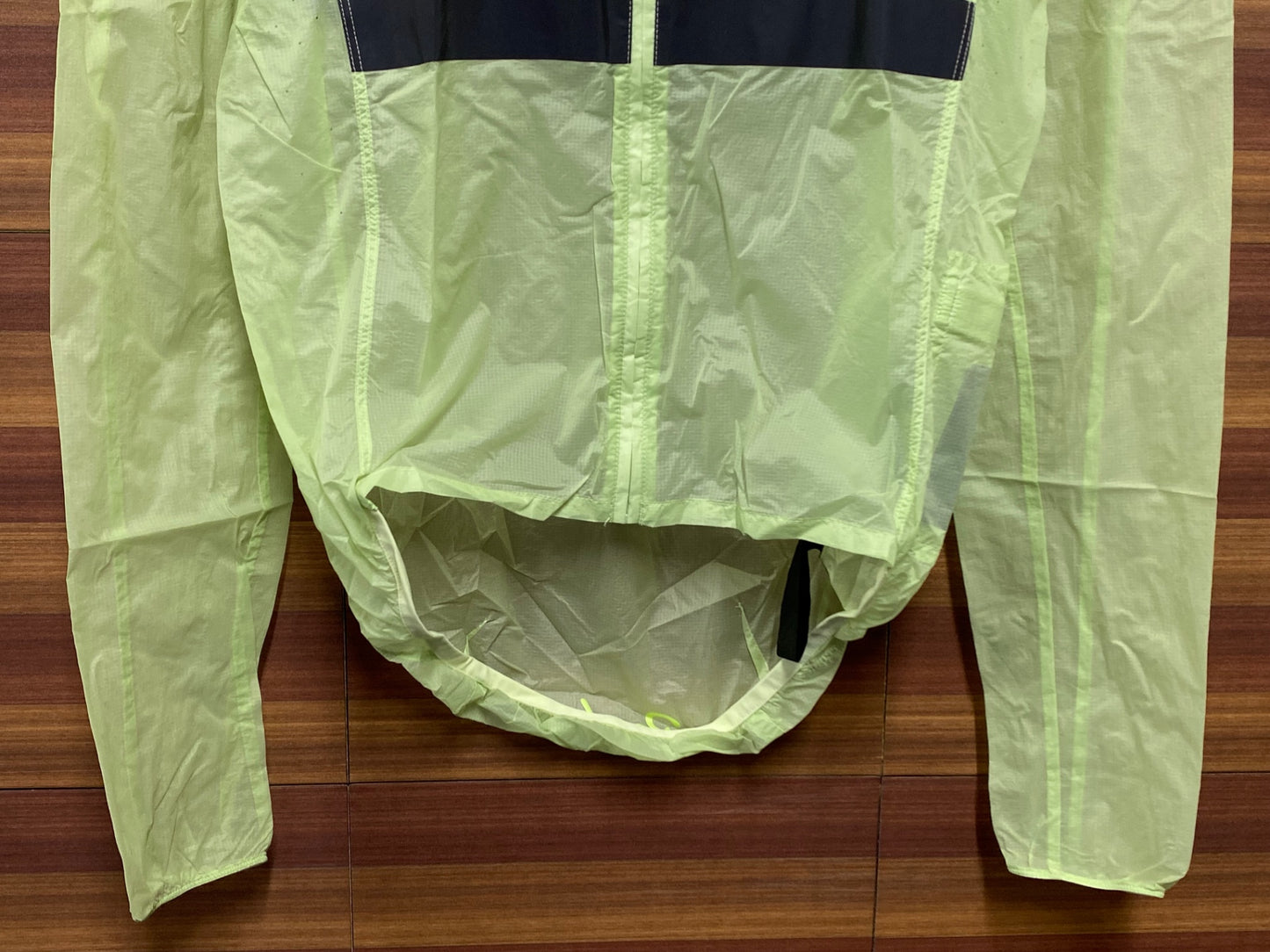 IT644 ラファ Rapha BREVET FLYWEIGHT WIND JACKET 長袖 ウィンドブレーカー 黄緑 XS