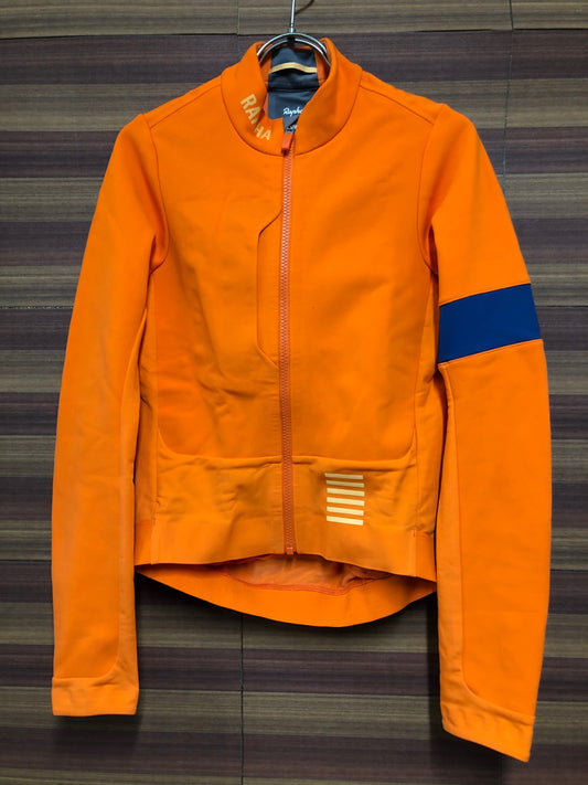 IP244 ラファ Rapha PRO TEAM WINTER JACKET 長袖 サイクルジャケット オレンジ S 裏起毛