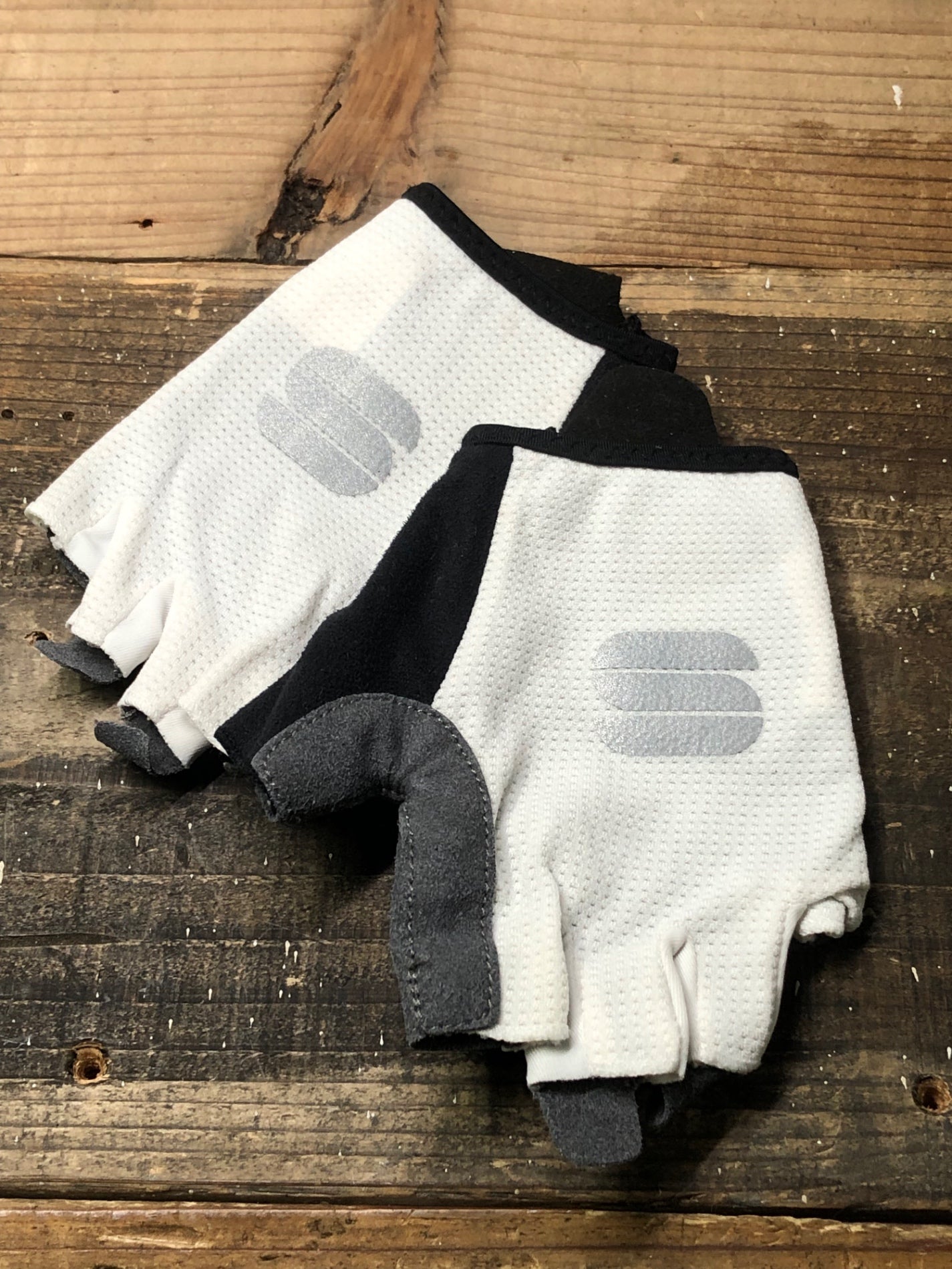 IO019 スポーツフル SPORTFUL 指切 サイクルグローブ 白 Ｓ