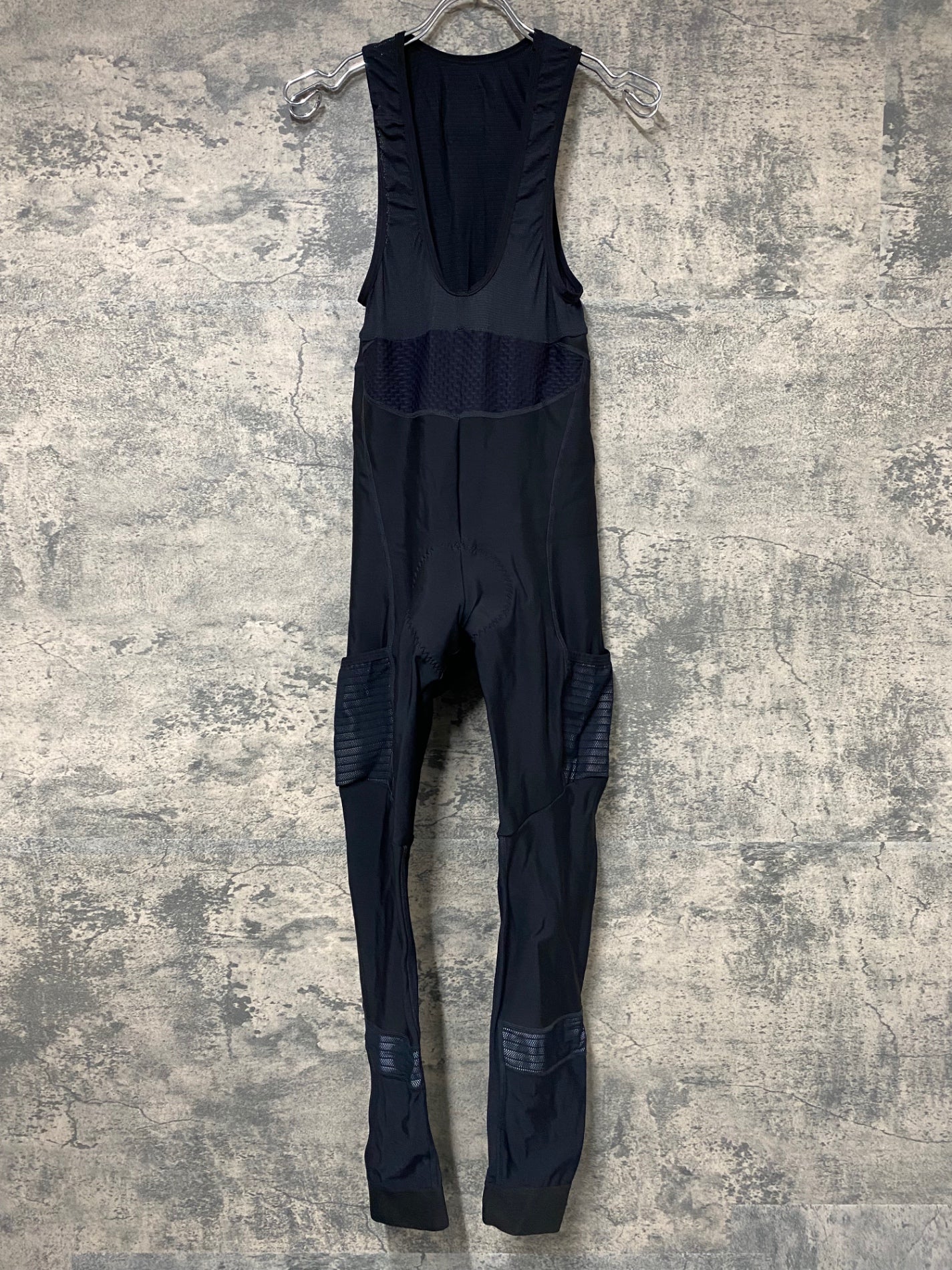 IW198 カフェドシクリステ ビブタイツ 裏起毛 黒 Lサイズ