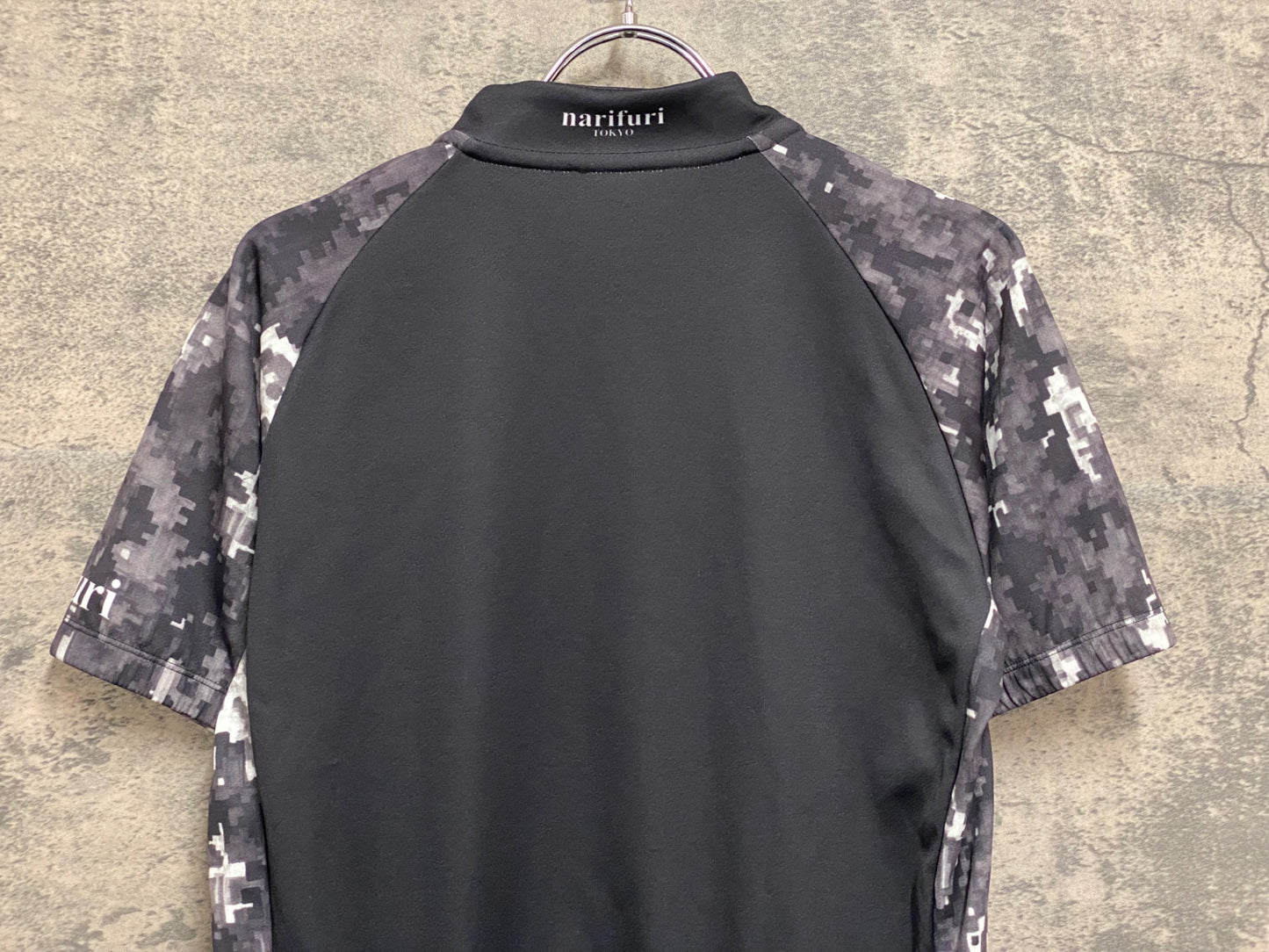 IZ426 ナリフリ narifuri NFTK-21 半袖 サイクルジャージ 黒 M