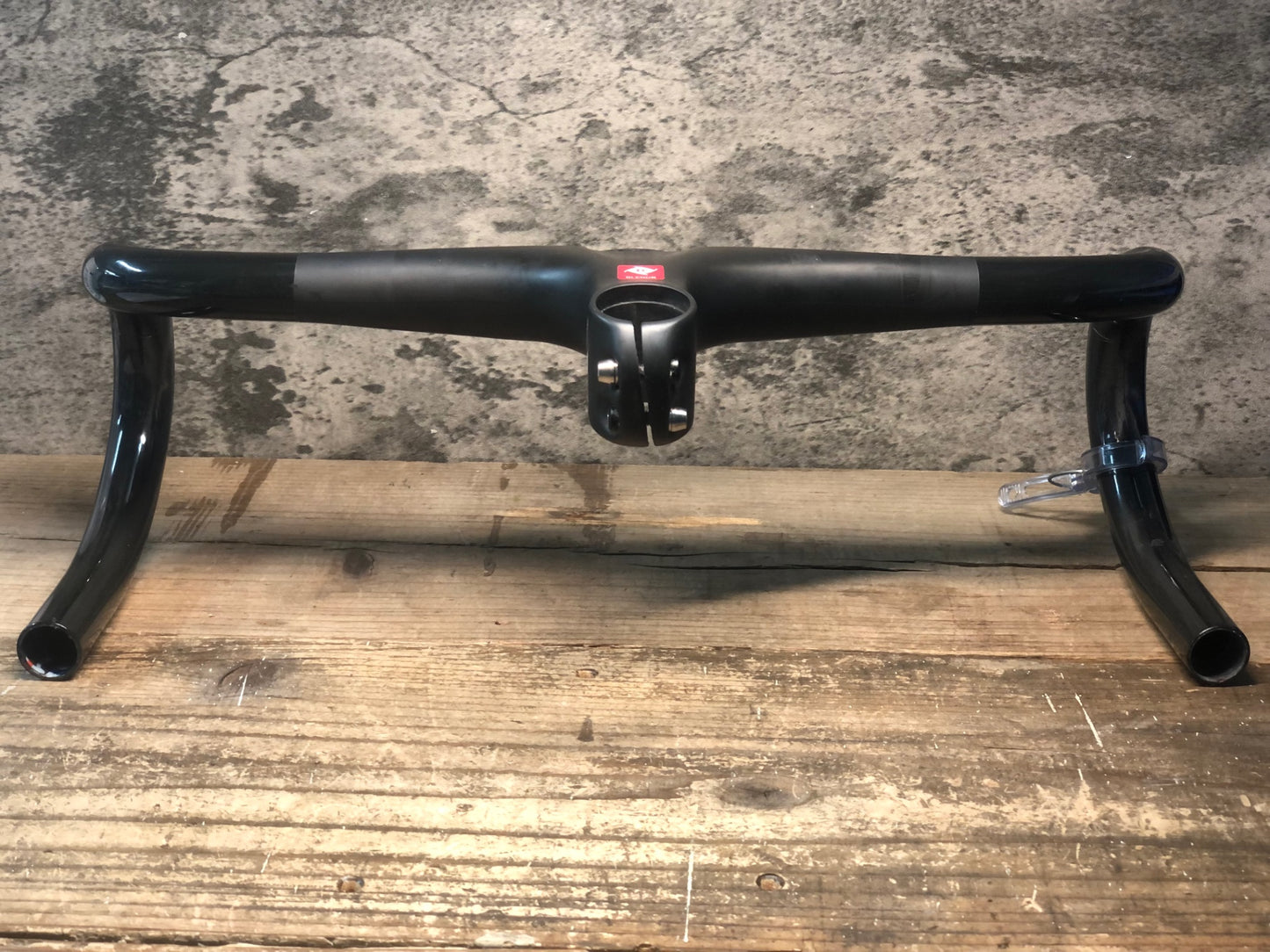 IX846 ボントレガー BONTRAGER XXX ステム一体型ハンドル 400mm×90mm(C-Cブラケット部) ※クランプ痕あり