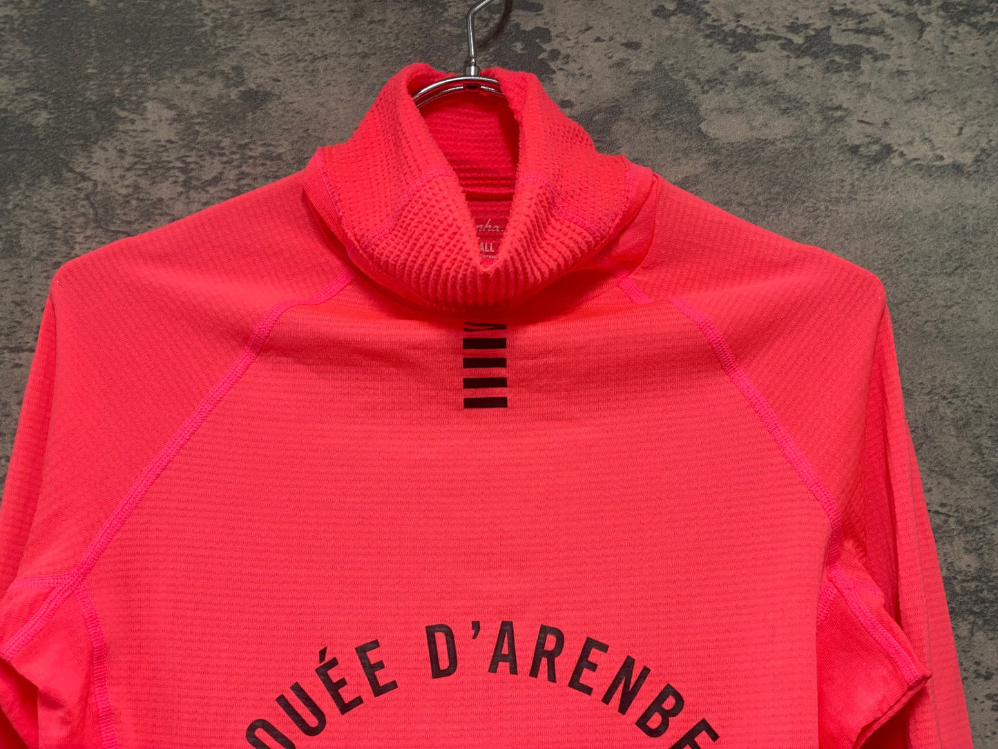 IV527 ラファ Rapha PRO TEAM THERMAL BASE LAYER 長袖 べースレイヤー ピンク S