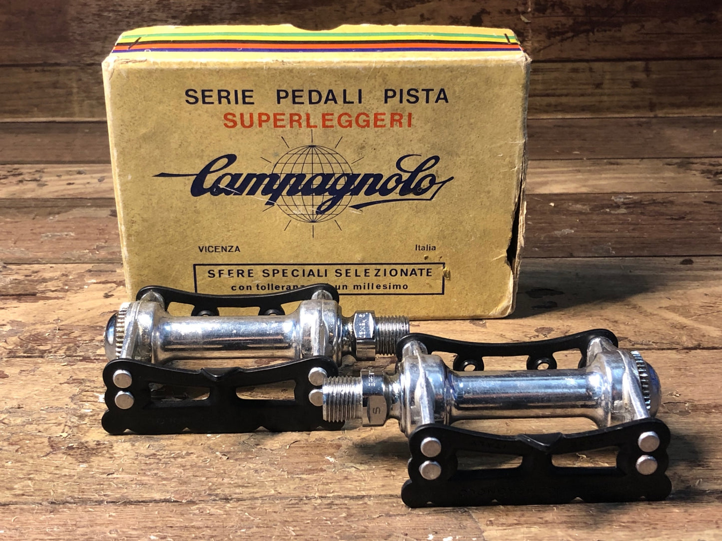 HX790 カンパニョーロ CAMPAGNOLO レコード RECORD SUPERLEGGERI PISTA ペダル 未使用