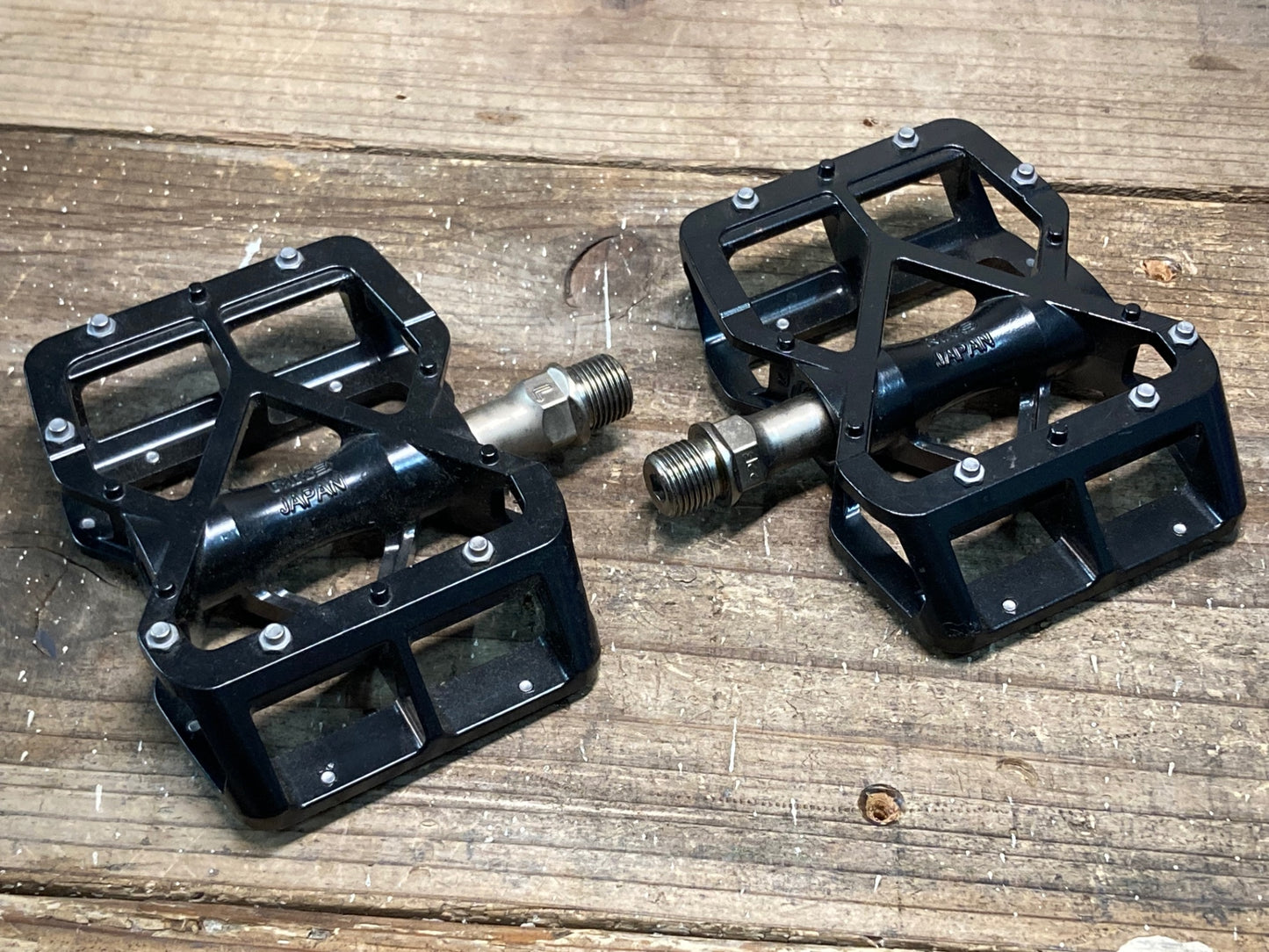 IQ629 三ヶ島 MKS ALWAYS フラットペダル ブラック