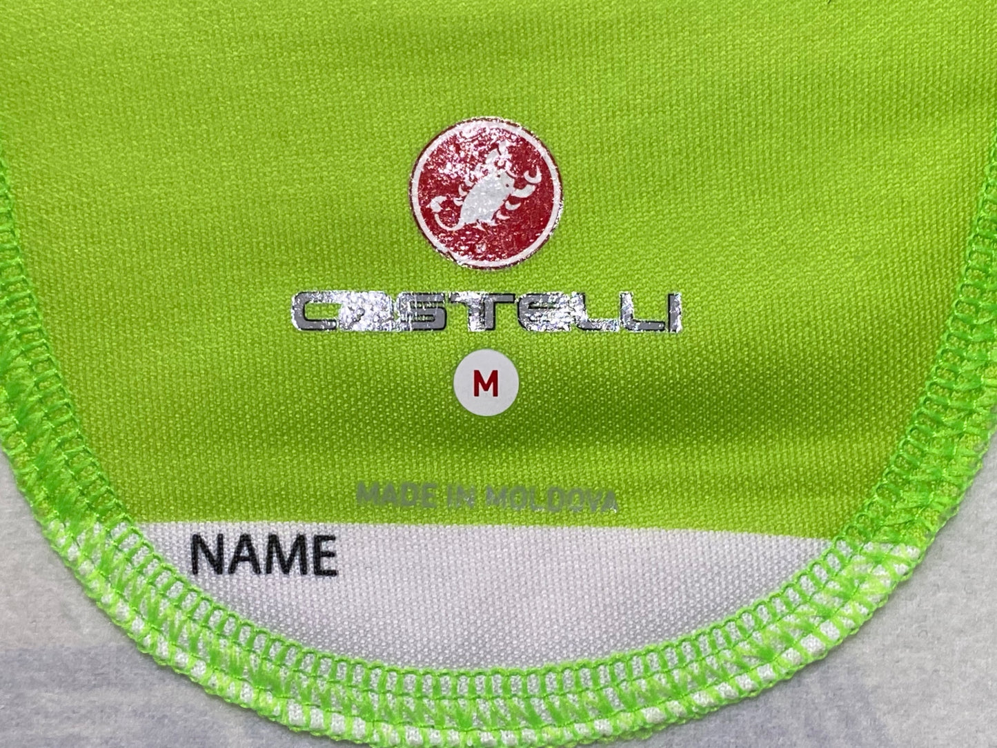 IN520 カステリ CASTELLI 長袖 サイクルジャージ 黄緑 M cannondale PRO CYCLING TEAM