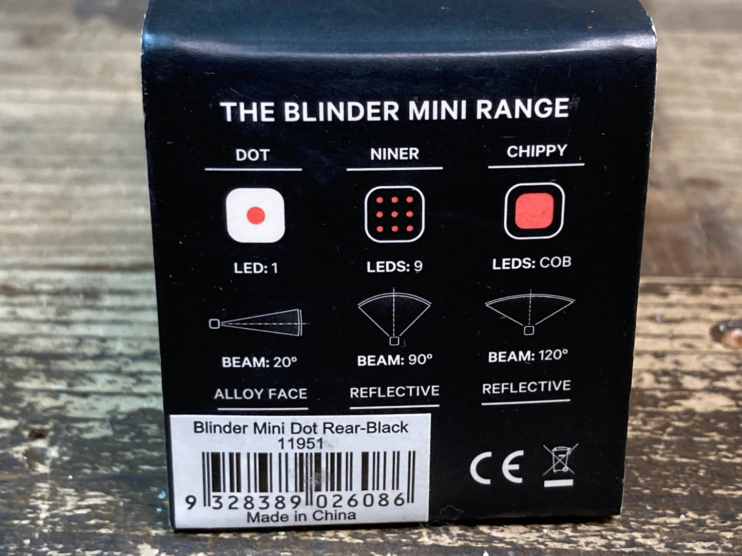 IR302 ノグ knog Blinder MINI DOT リアライト