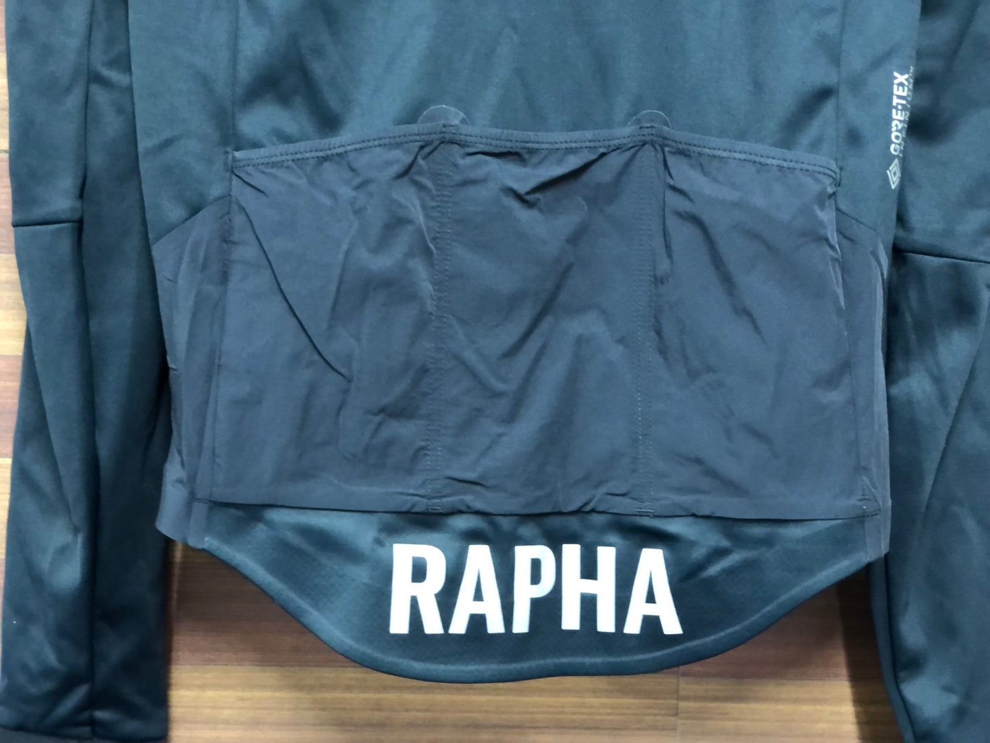 IT590 ラファ Rapha PRO TEAM LONG SLEEVE INFINIUM JERSEY 長袖サイクルジャージ S 黒 GORE TEX INFINIUM