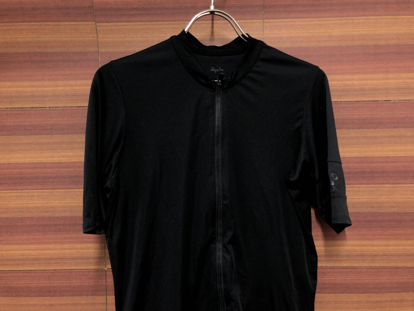 IO429 ラファ Rapha PRO TEAM FLY WEIGHT JERSEY 半袖 サイクルジャージ 黒 M