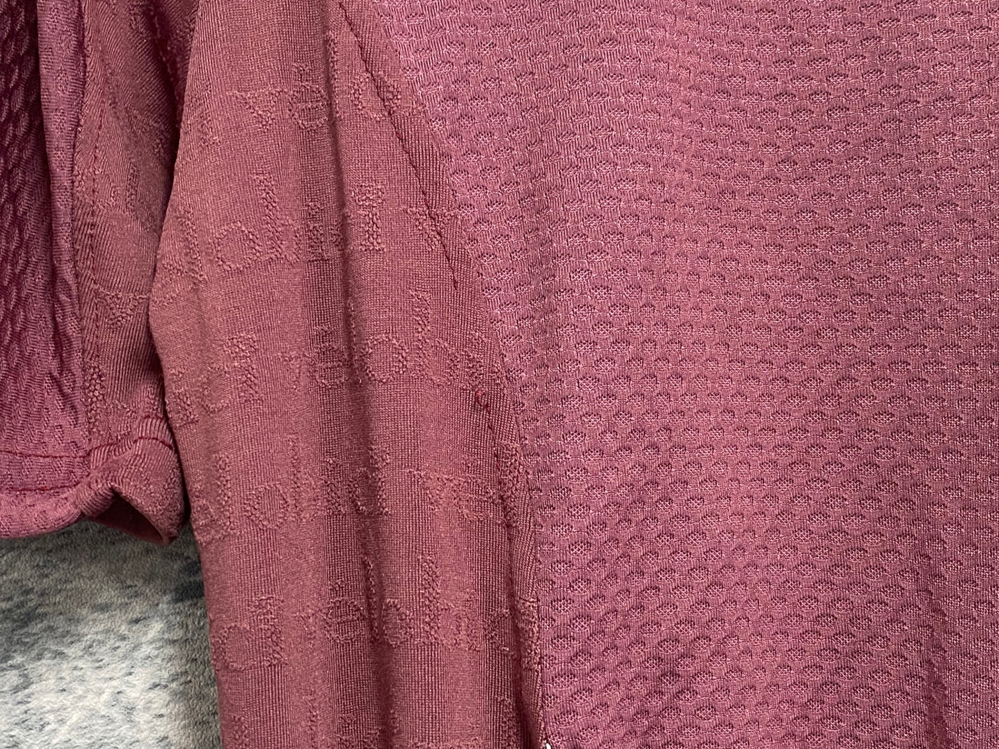 JB281 ヴェロビチ Velobici Rene 半袖 サイクルジャージ バーガンディー M