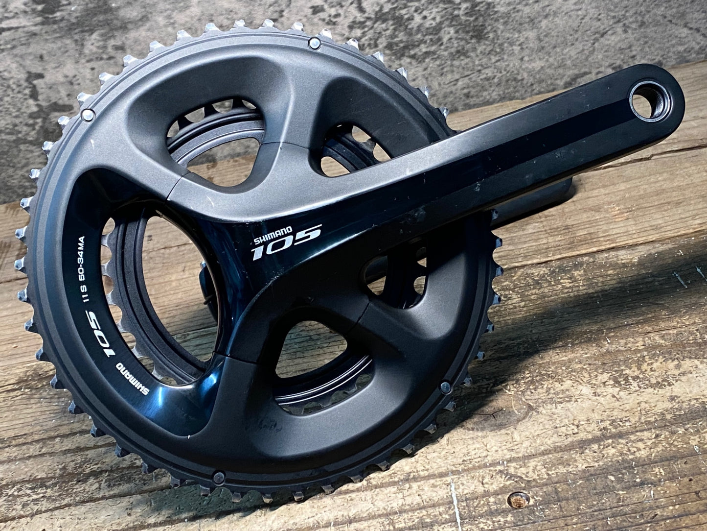 JC711 シマノ SHIMANO 105 FC-5800 クランクセット 172.5mm 50/34T