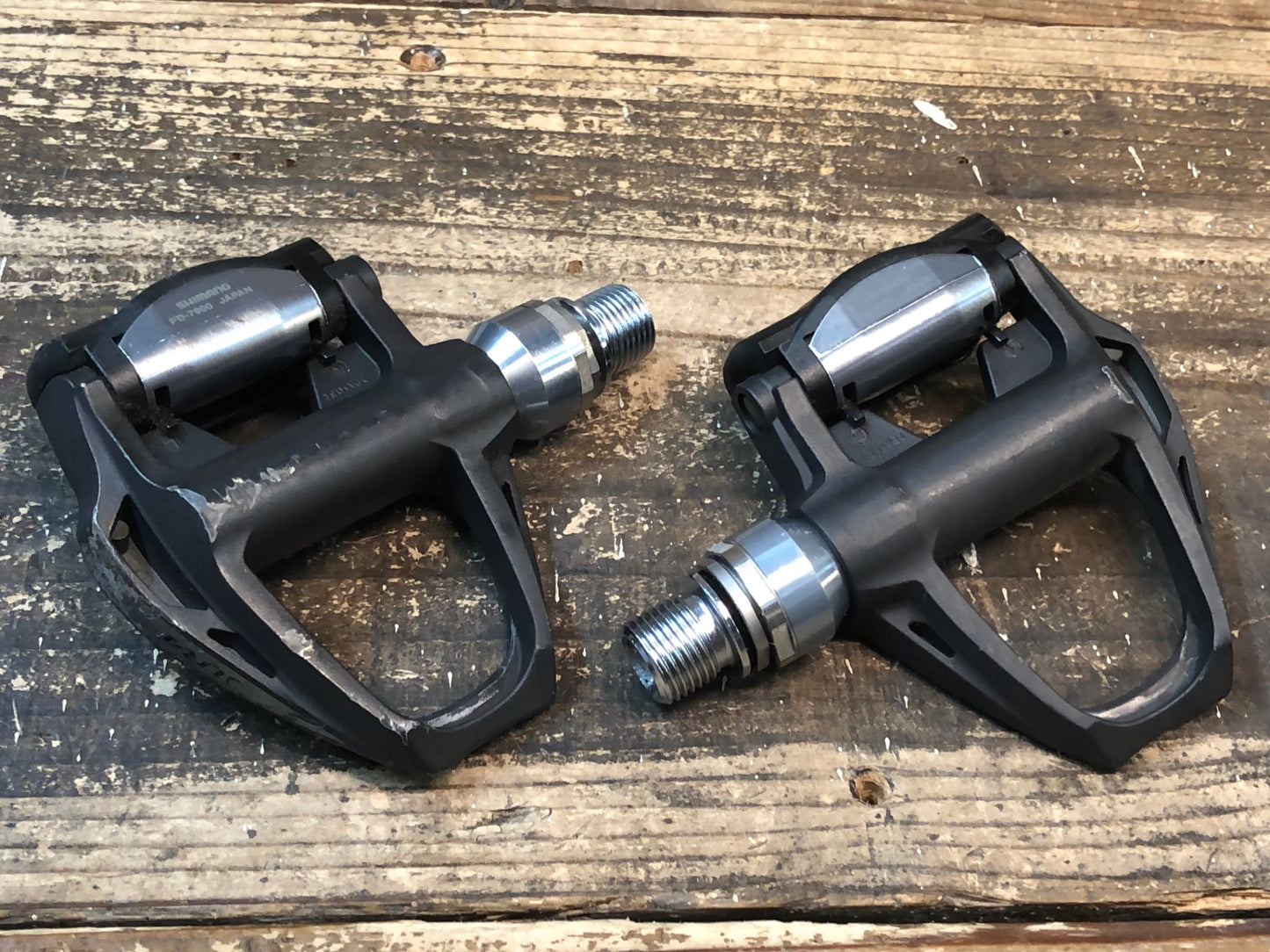 IY488 シマノ SHIMANO デュラエース DURA-ACE PD-7900 ビンディングペダル SPD-SL