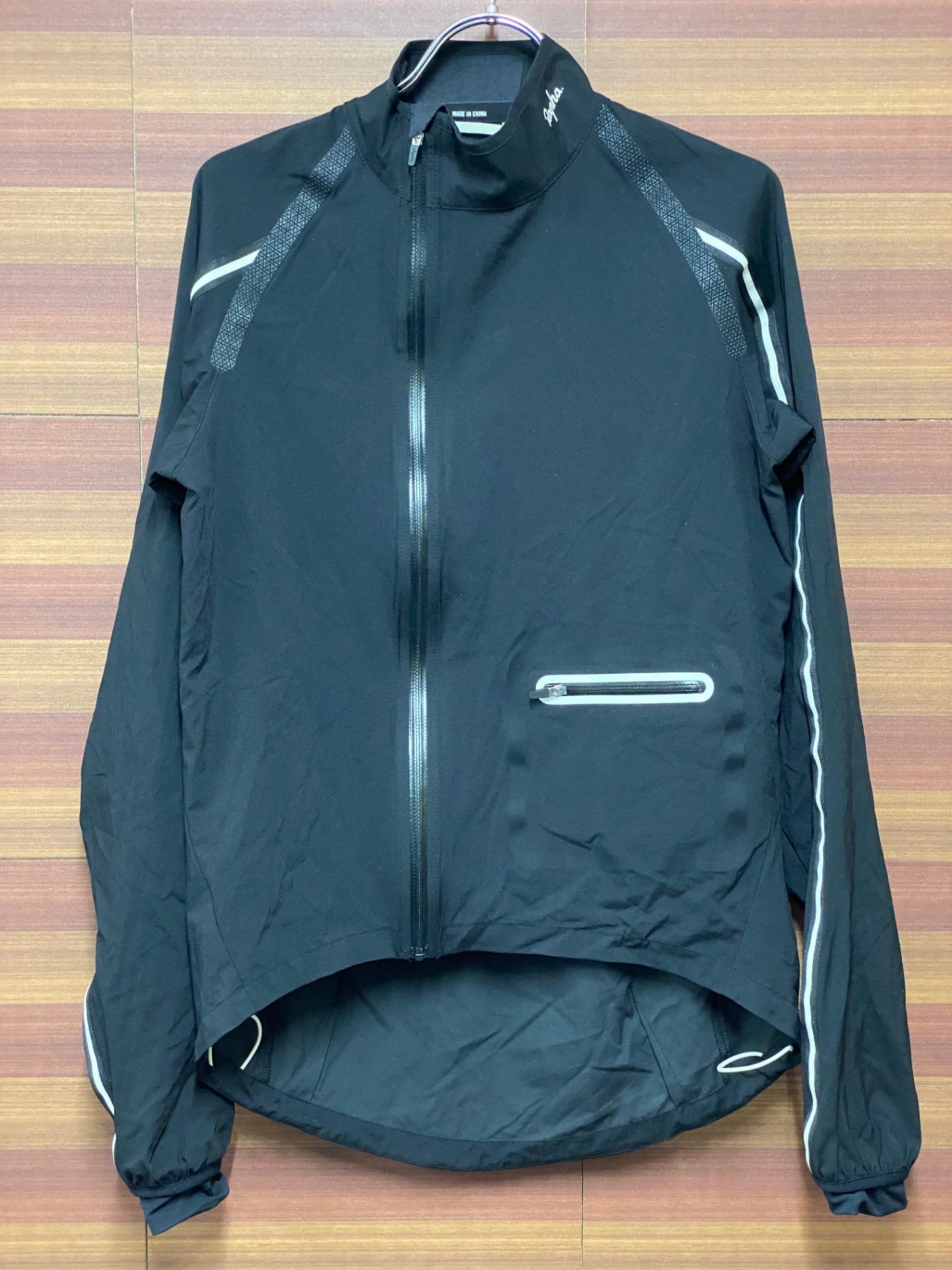 IA314 ラファ Rapha クラシックウィンドジャケット CLASSIC WIND JACKET 長袖 黒 S