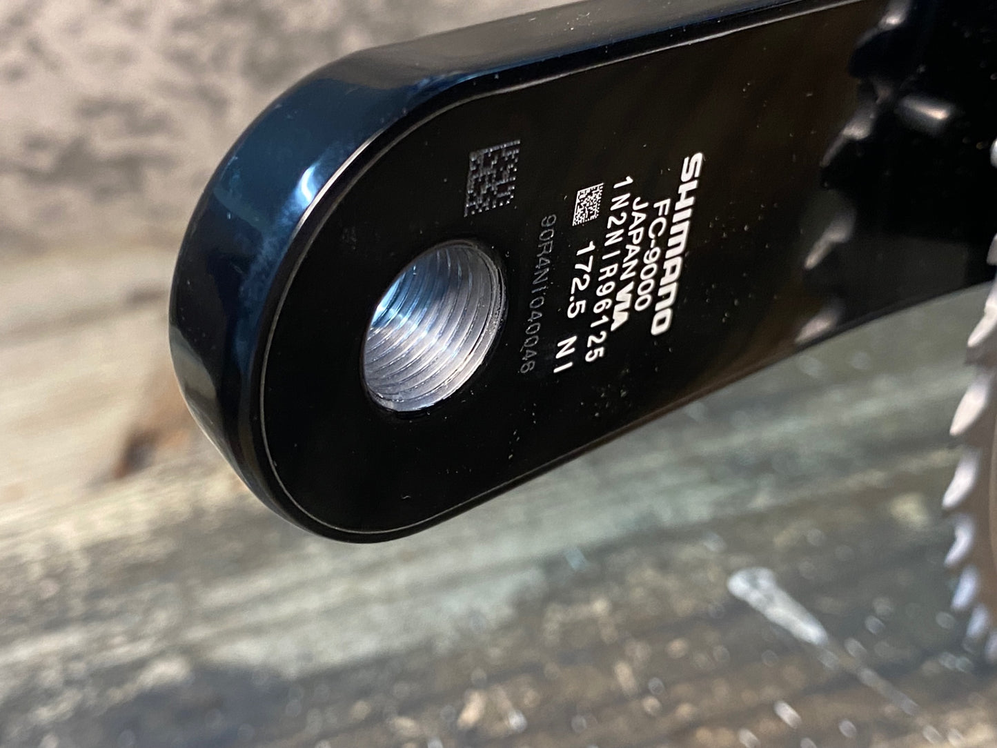 IW611 シマノ SHIMANO DURA-ACE FC-9000 クランクセット 52/36T 172.5mm 未使用品 刻印”NI” リコール検査済