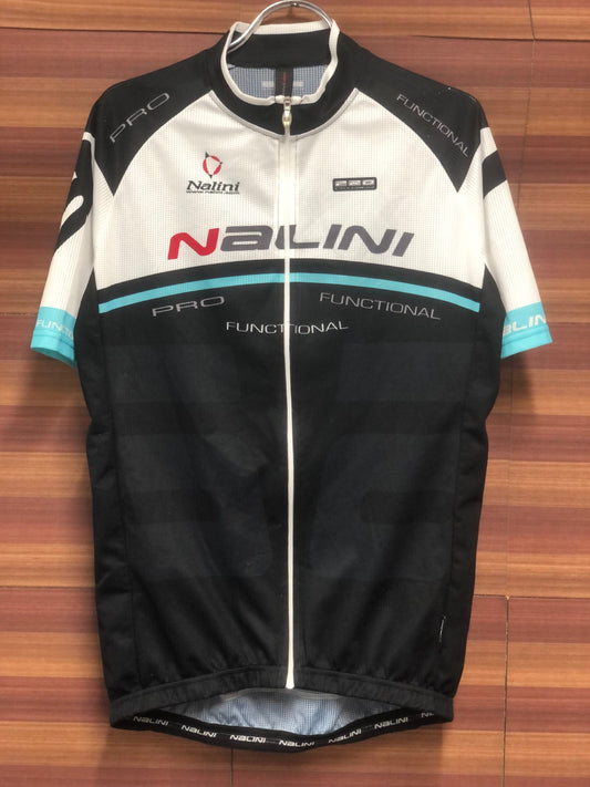 IM720 ナリーニ Nalini 半袖 サイクルジャージ 黒 XLサイズ ※ほつれあり