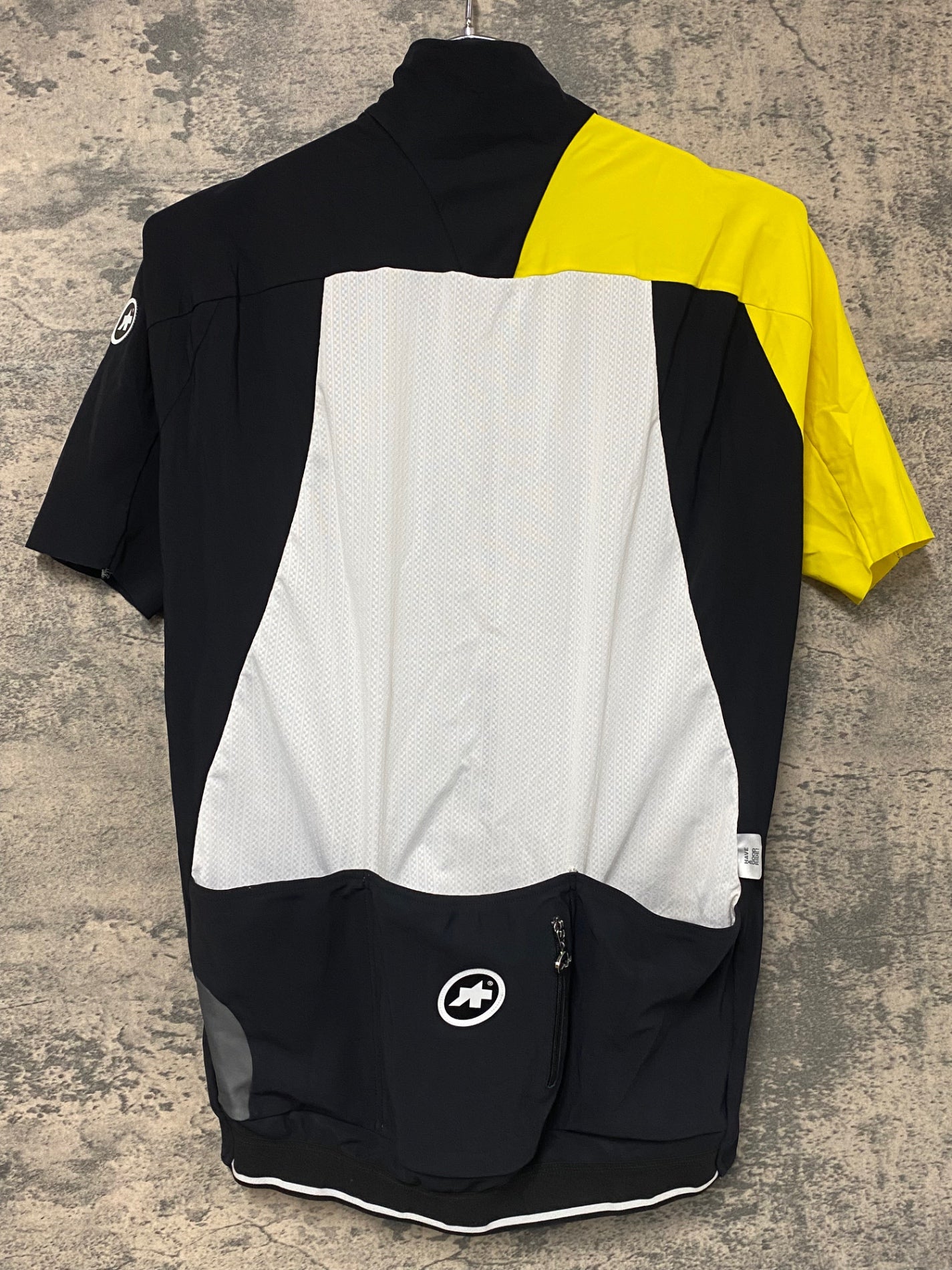 IW715 アソス assos SS CAMPIONISSIMO JERSEY EVO7 半袖 サイクルジャージ 黒 黄 L