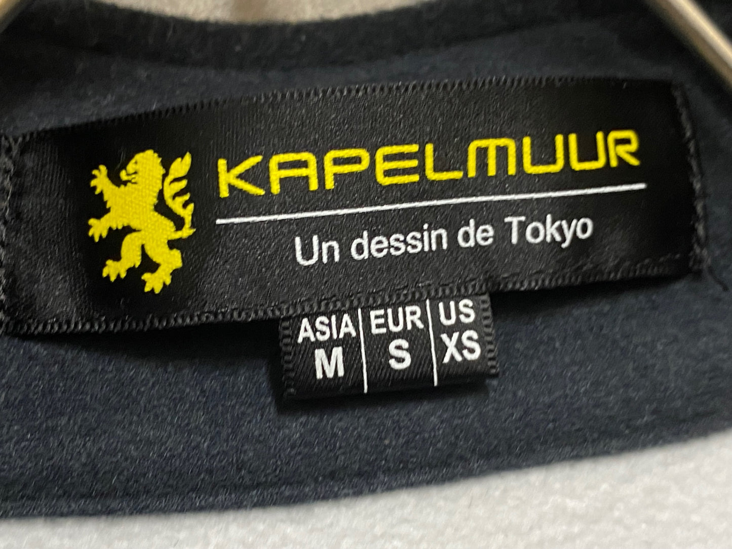 IZ771 リオンドカペルミュール Lion de KAPELMUUR 長袖 サイクルジャケット 濃紺 深緑 M 裏起毛