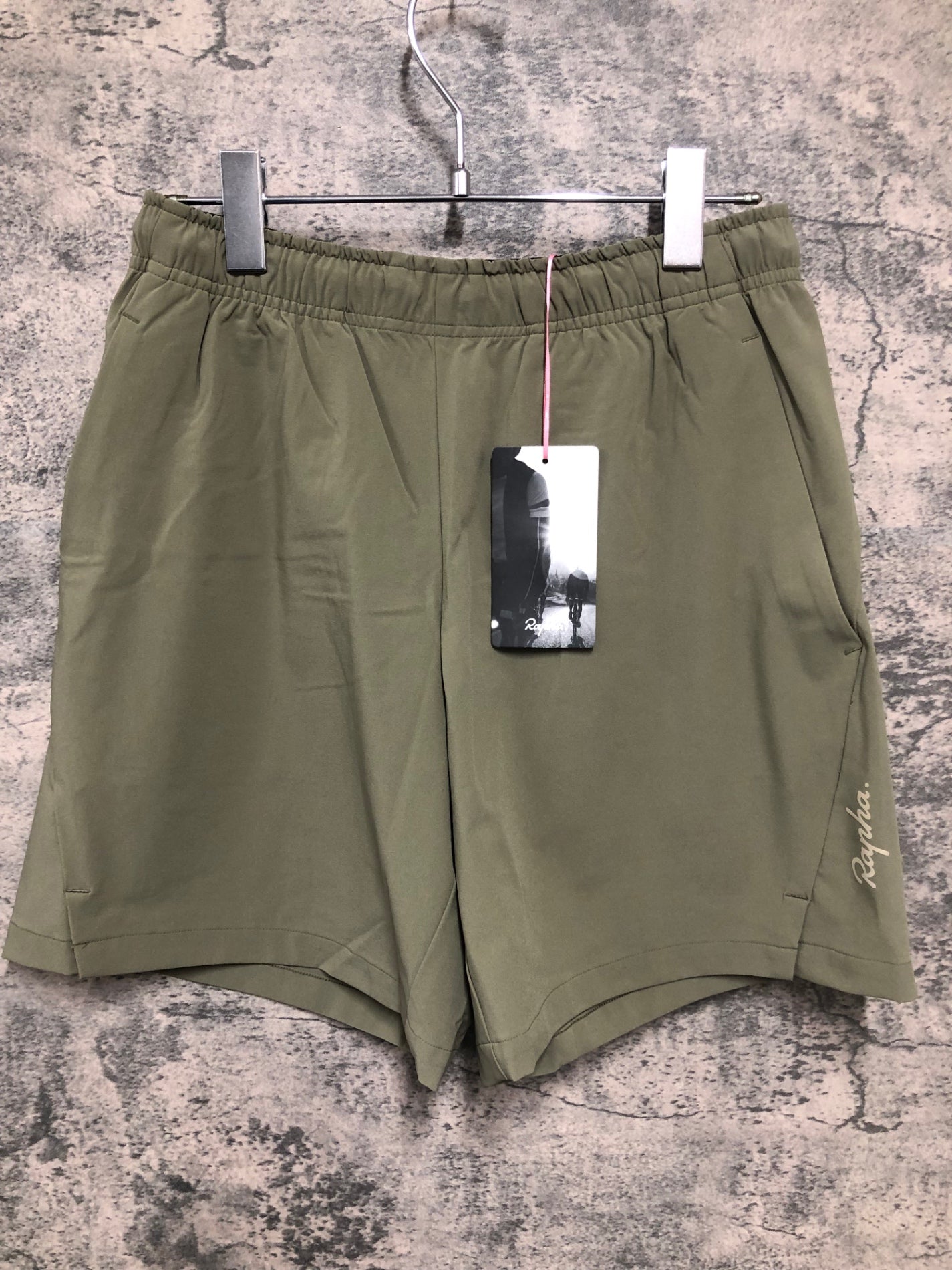 IX217 ラファ Rapha MEN'S ACTIVE SHORTS ショートパンツ カーキ S