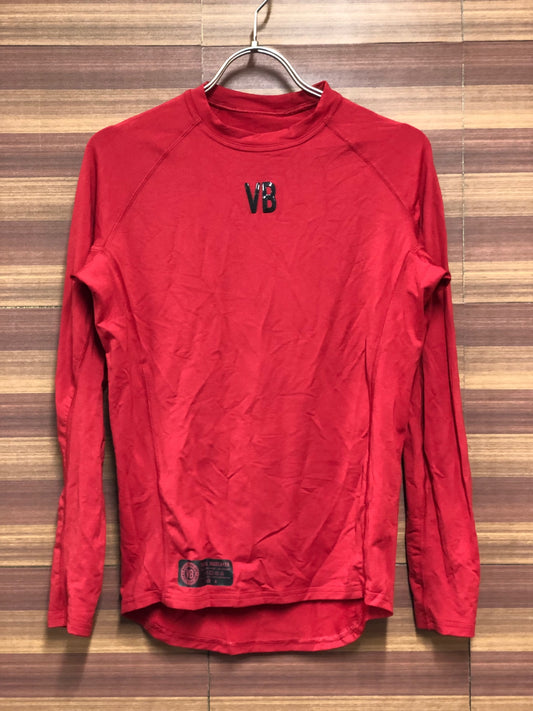 IO530 ヴェロビチ velobici THERMAL BASELAYER 長袖 ベースレイヤー インナー 赤 4