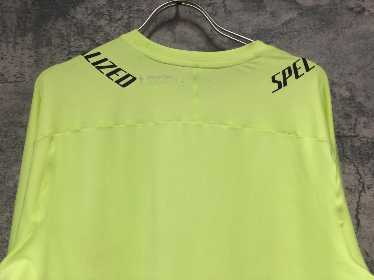 IY550 スペシャライズド SPECIALIZED 長袖 トレイルシャツ 白 黄色 L