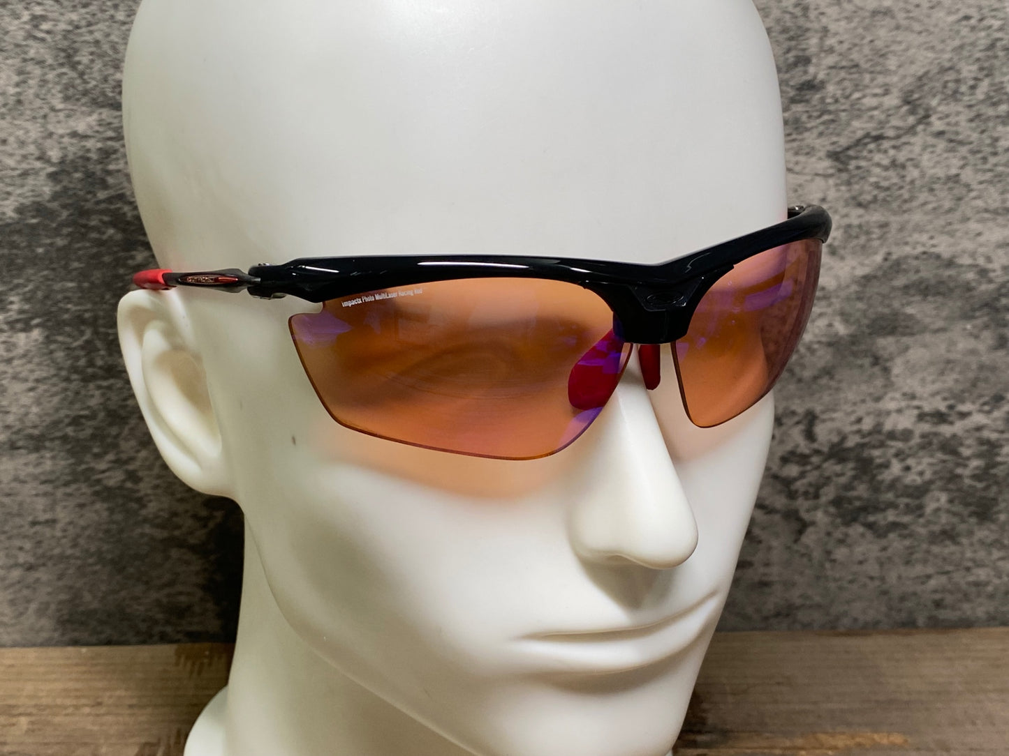 IW430 ルディプロジェクト RUDY PROJECT MAGSTER サングラス アイウェア 黒 赤 impactx Photo MultiLaser Racing Red