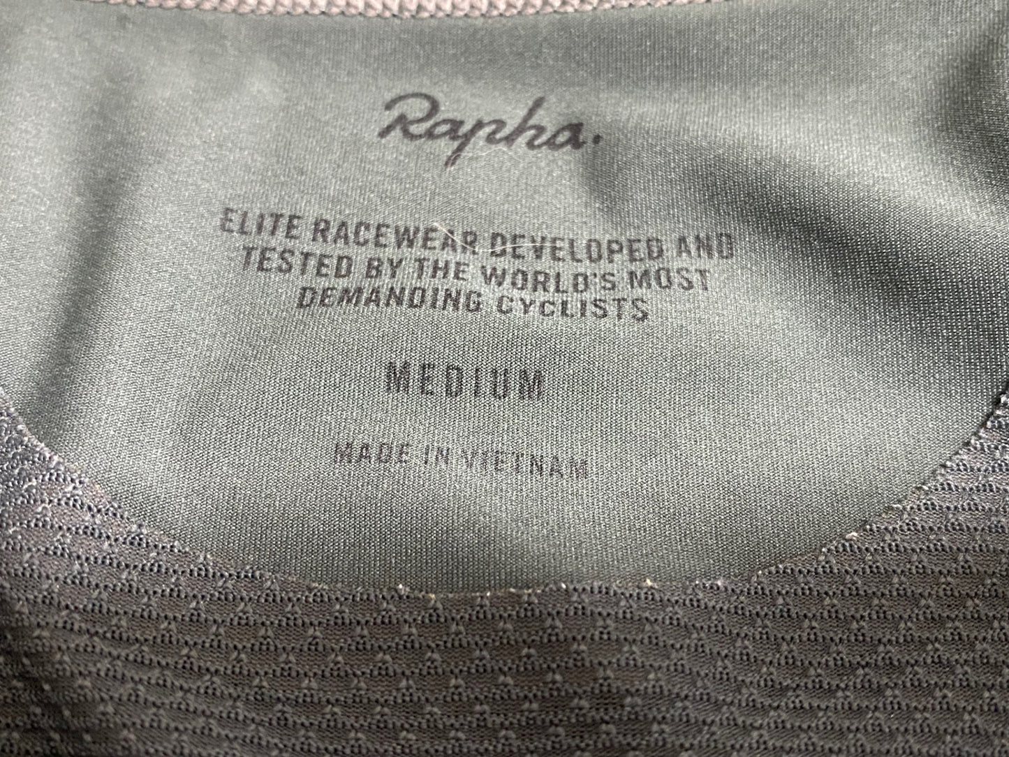 JC591 ラファ Rapha PRO TEAM BASE LAYER SLEEVELESS ノースリーブ ベースレイヤー グリーン M