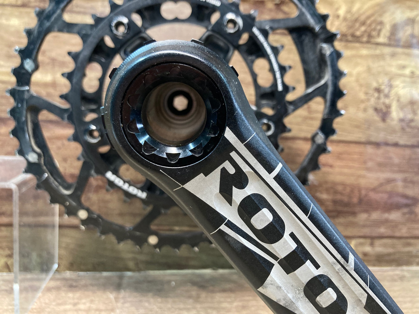 IM950 ローター ROTOR 3DF クランクセット 50/34T 11S 楕円 シャフト径Φ30mm ※インナーチェーンリング真円