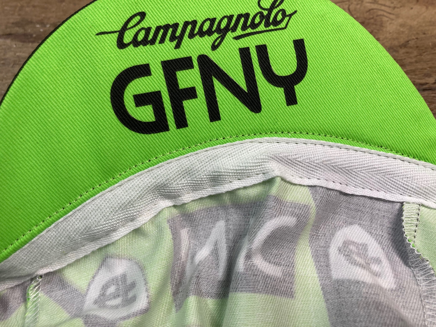 HP038 ビエンメ BIEMME 2017 GRAN FONDO NY CYCLING CAP Green/Black One Size