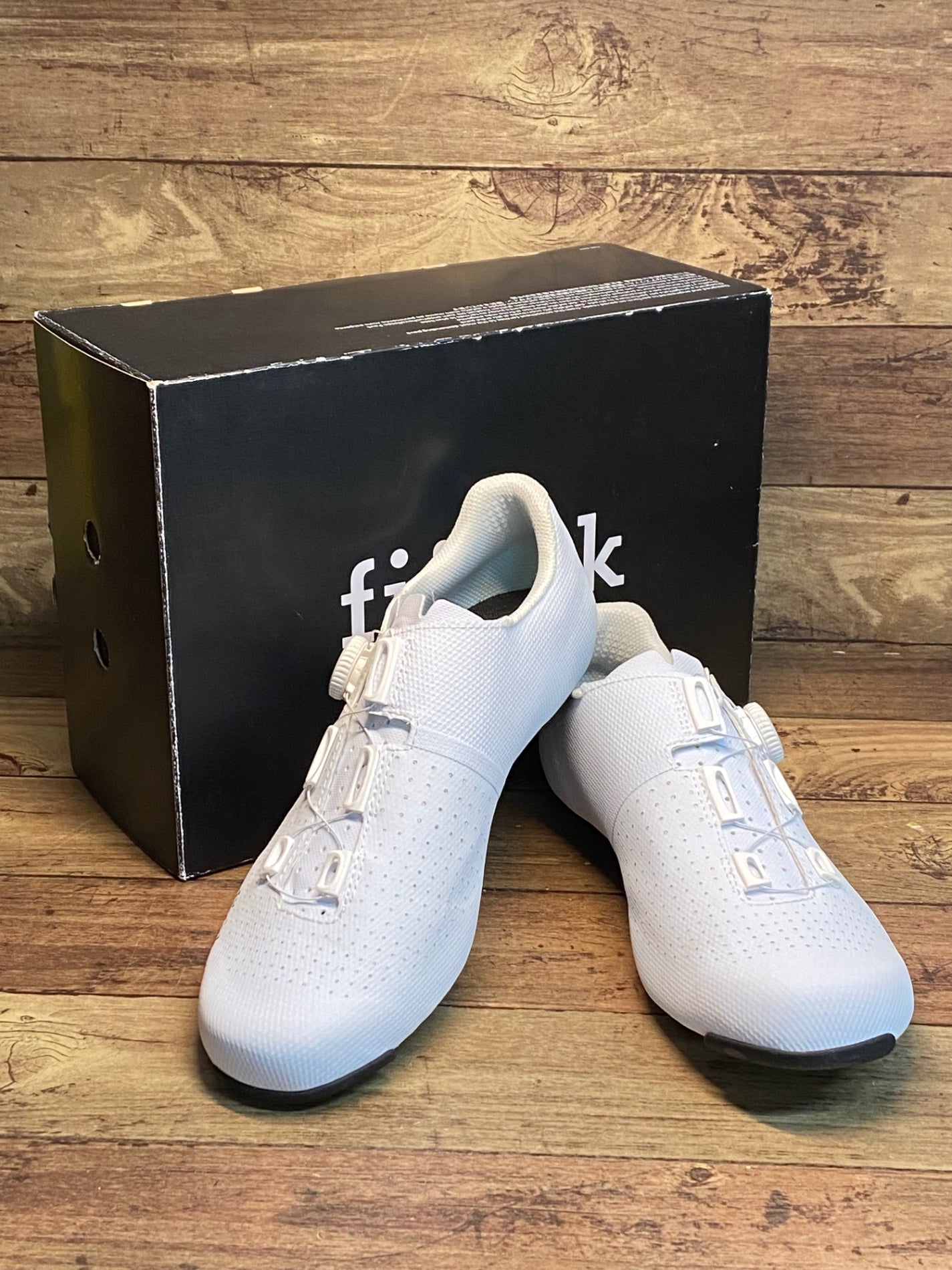 IH530 フィジーク fizik テンポ TEMPO DECOS CARBON WIDE ビンディングシューズ SPD-SL 白 EU42