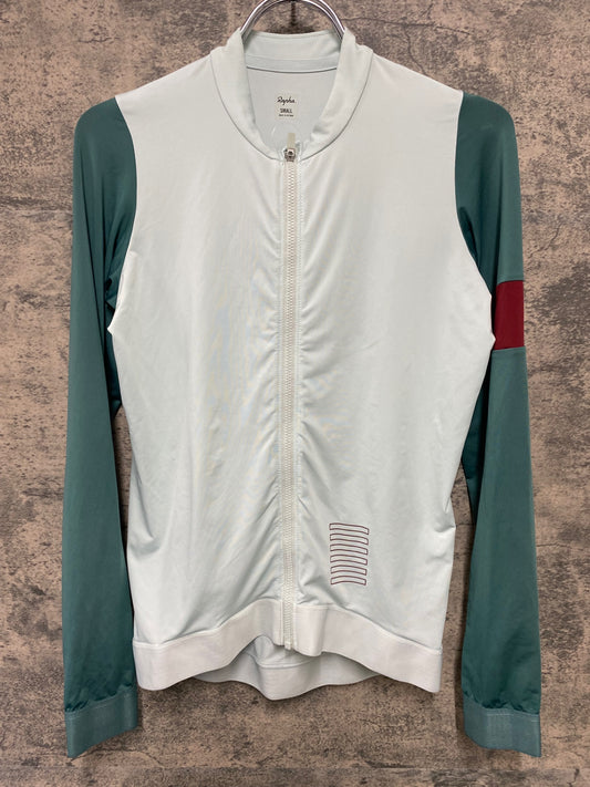 IW273 ラファ Rapha PRO TEAM LONG SLEEVE TRAINING JERSEY 長袖 サイクルジャージ 緑 S