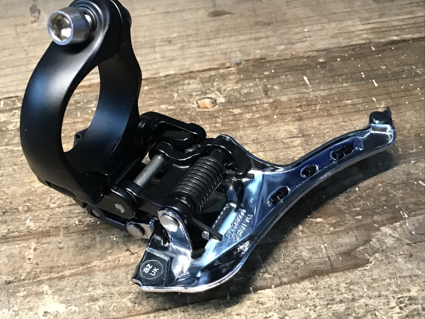 IO987 シマノ SHIMANO アルテグラ ULTEGRA FD-R8000 フロントディレイラー 2S バンド式 Φ31.8