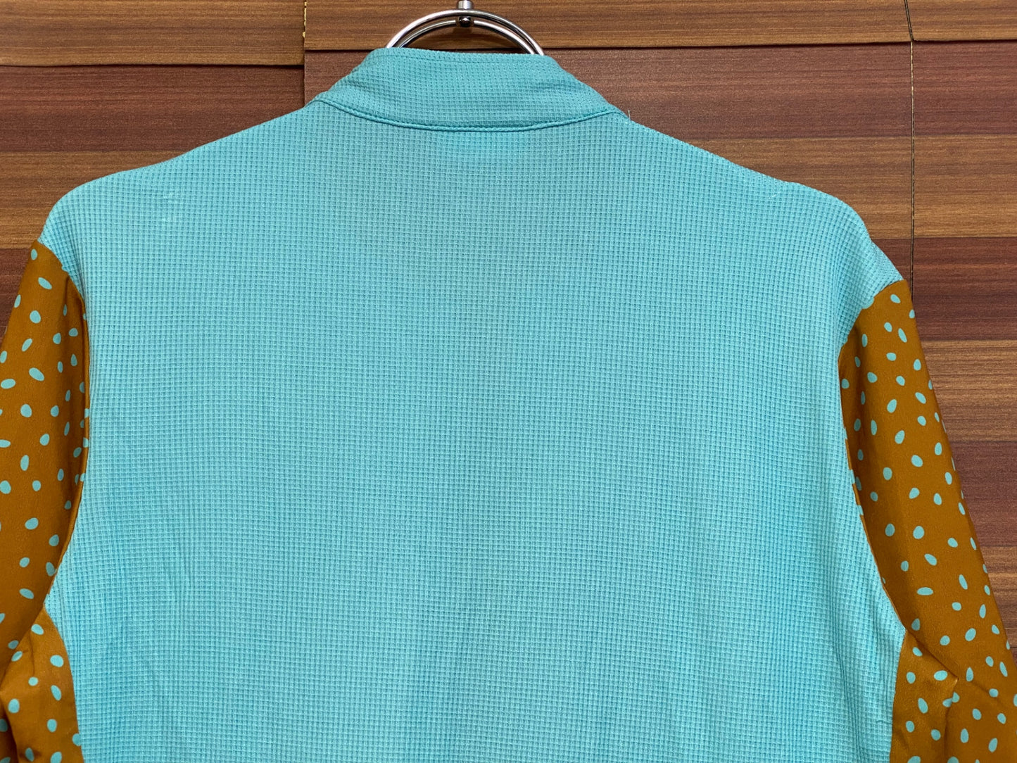 IU210 イザドア Isadore 半袖 サイクルジャージ 水色 茶 M