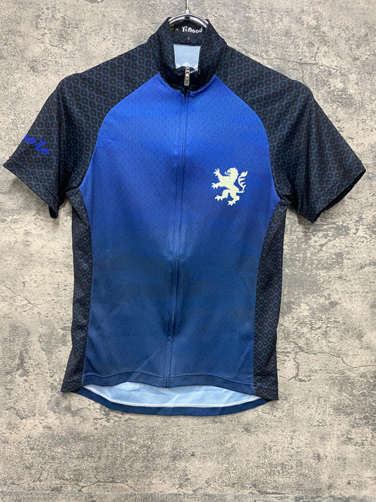 JB074 カペルミュール KAPELMUUR 半袖 サイクルジャージ 紺 S