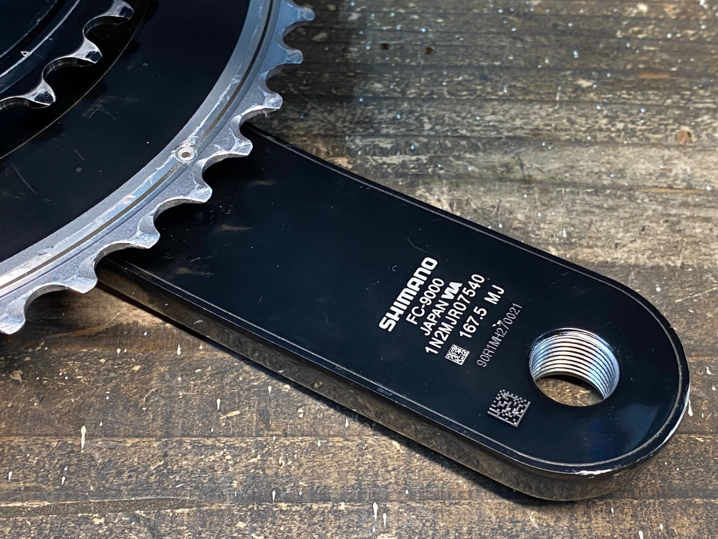 IT156 シマノ SHIMANO デュラエース DURA-ACE FC-9000 クランクセット 167.5mm 50-34T 11S