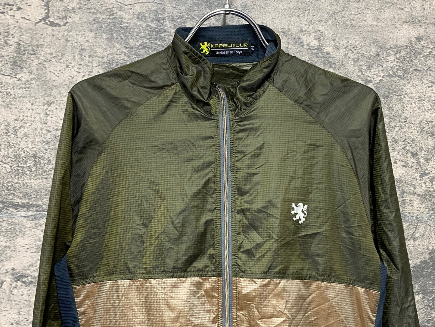 IW777 カペルミュール KAPELMUUR 長袖 ウインドブレイカー 緑 M