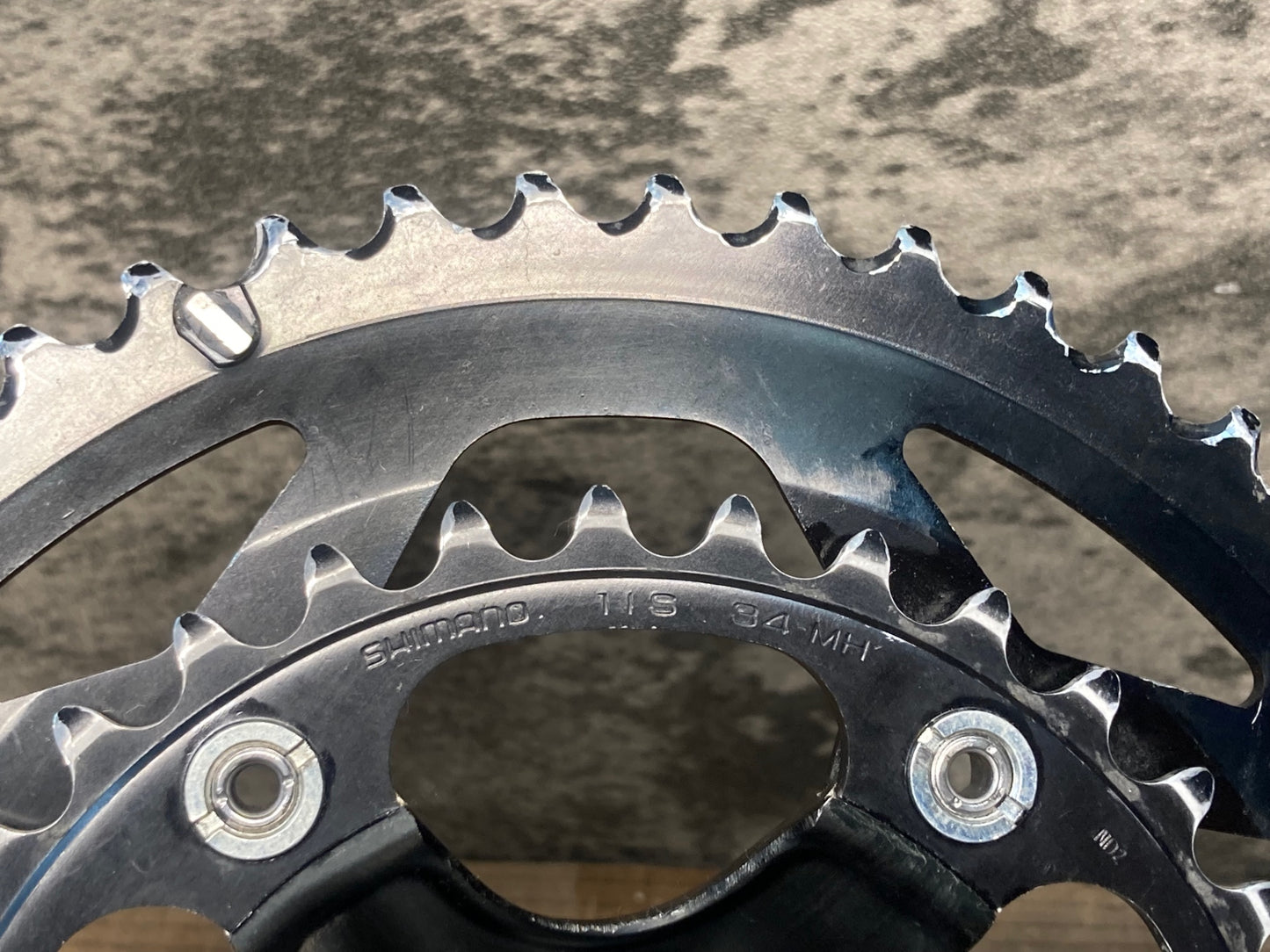 IY319 シマノ SHIMANO FC-RS500 クランクセット 170mm 50/34T 黒 2x10S