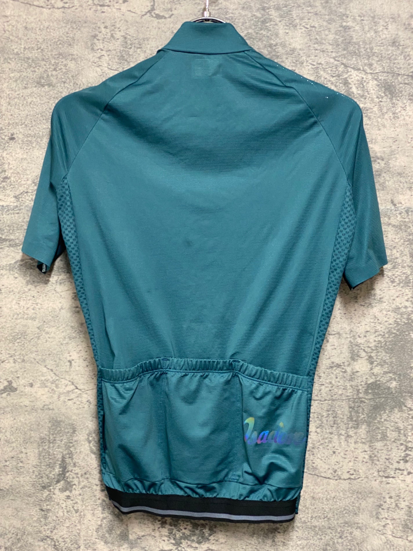 JB705 イザドア ISADORE サイクルジャージ 半袖 青みどり XS