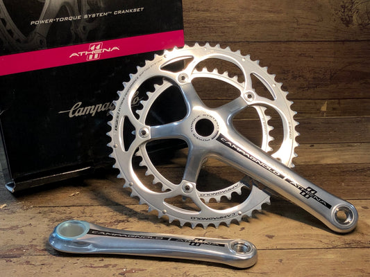 IC953 カンパニョーロ CAMPAGNOLO アテナ ATHENA FC15-AT293 クランクセット パワートルク 2x11S 172.5mm