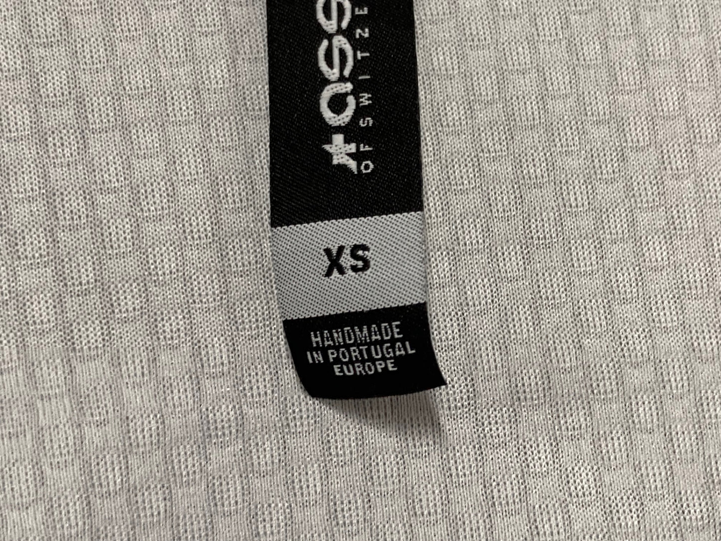 IX048 アソス assos FASTLANE GT 半袖サイクルジャージ 白黒 XS ※ほつれ、擦れ