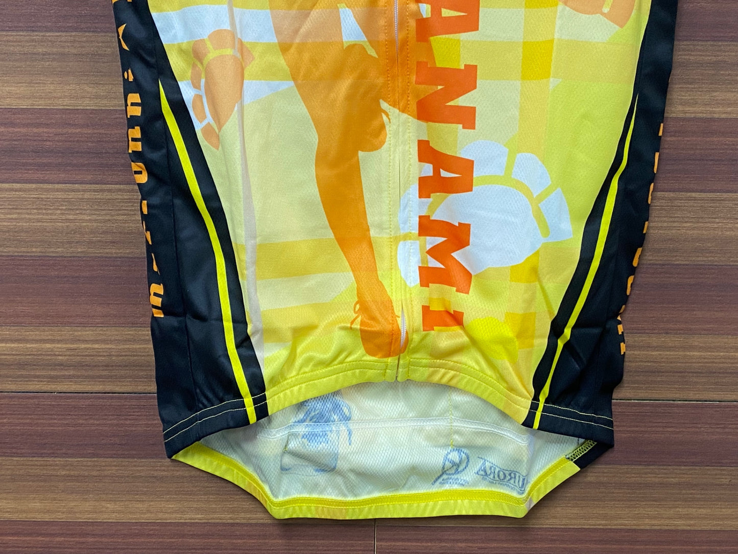 IS007 アウローラ AURORA 半袖 サイクルジャージ オレンジ L まろに☆えーる 堤 愛実Ver.