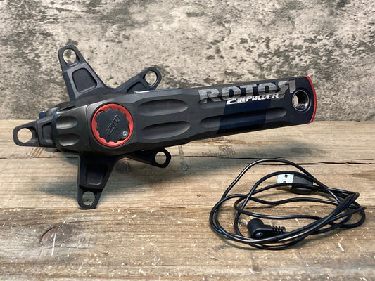 IM155 ローター ROTOR 2IN POWER パワーメーター クランクアーム 165mm Φ30 充電器付属