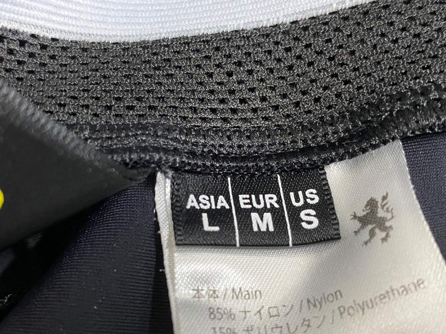 JA988 リオンドカペルミュール Lion de KAPELMUUR レーサータイツ 黒 L